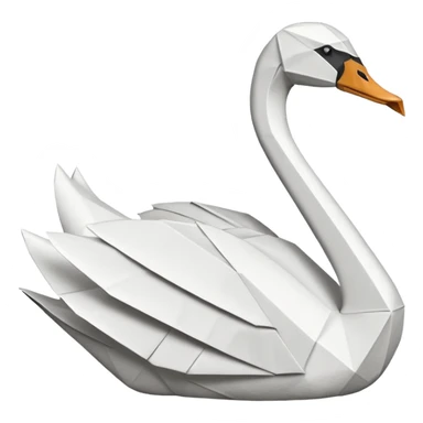 Origami swan like Prison Break version which Michel Scolfild made one. sticker