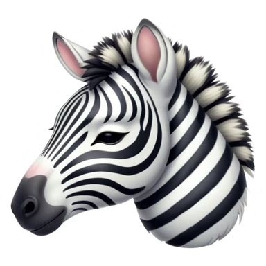 Meme-Worthy Cute Sleeping Zebra Portrait Emoji, Head resting peacefully with a contented smile, showcasing a lean, graceful build and a luxuriously soft striped Fur, eyes shut in a serene, restful nap, Simplified yet hilariously adorable features, highly detailed, glowing with a soft, drowsy light, high shine, relaxed and utterly lovable, stylized with an air of playful laziness, bright and heartwarming, soft glowing outline, capturing the essence of a comically sleepy zebra, so meme-worthy it feels like it could instantly become the next viral sensation of adorable slumber! sticker