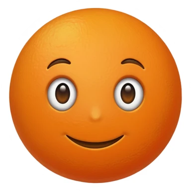 genere moi une seule orange sticker