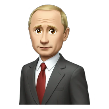 putin-rinding-a-bear sticker