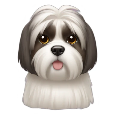 shi tzu sticker