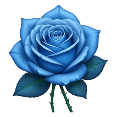 rosa azul emoji sticker