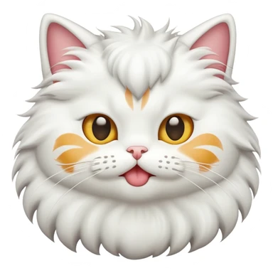 Cat farting sticker