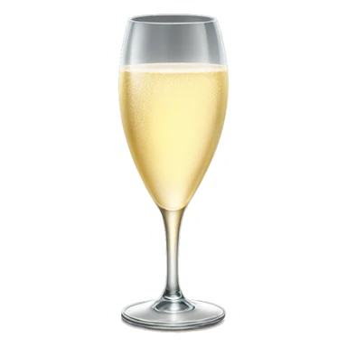 Glass of champagne dancing sticker