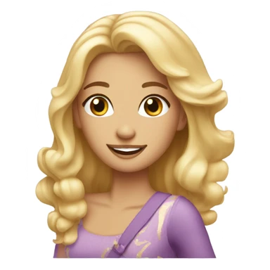 beautiful blonde celebrates her birthday  sticker