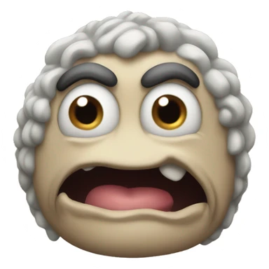 The most greedy creature  sticker