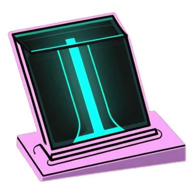 Photonic waveguide with light beam traveling through sticker