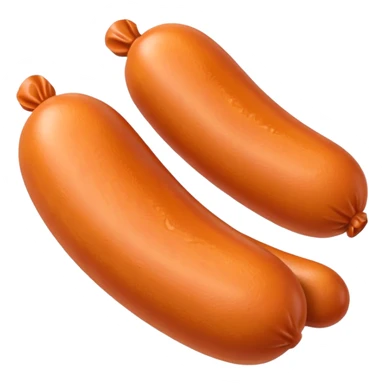 orange vienna sausages sticker