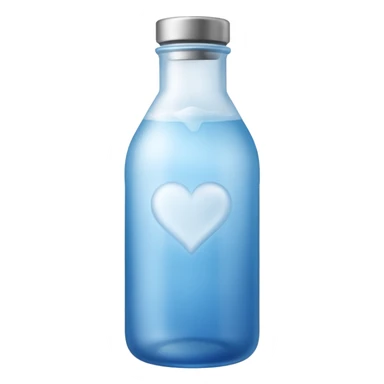 blue bottle mist sticker