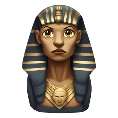The Disgruntled Sphinx sticker