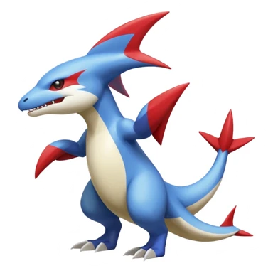 Shiny Koraidon-Latios-Marowak-Gabite-Fakémon-hybrid-creature (full body)  sticker