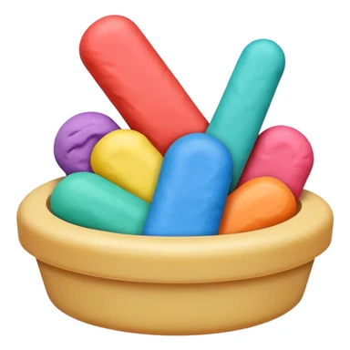 play dough sticker