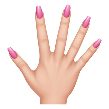 fingernails sticker