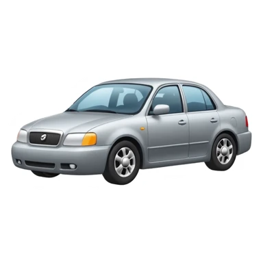 smoke coming out of a car exhausts  sticker