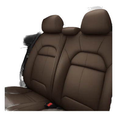 Black Kia optima leather brown seats sticker