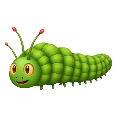caterpillar sticker
