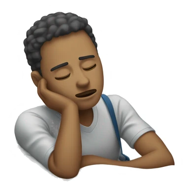 Fatigue because of study  sticker