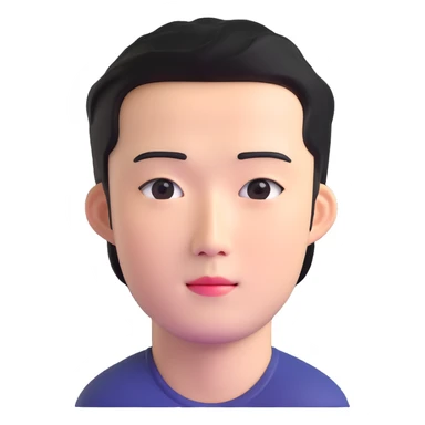portrait of Lee Jun Seok, opposition leader sticker
