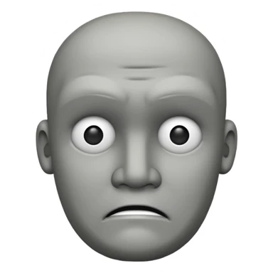 Make this emoji in professional vesion 🗿 sticker