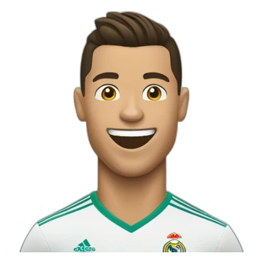 Christiano Ronaldo siuuu celebration sticker