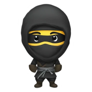 ninja social media manager sticker