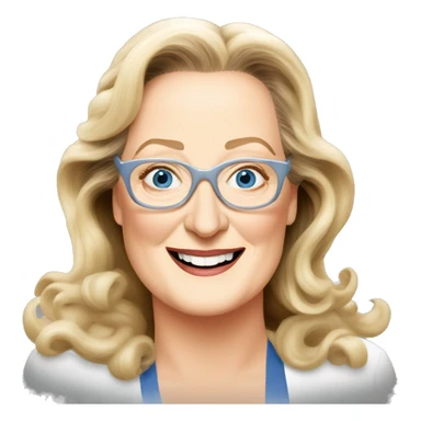 meryl streep in mamma mia sticker