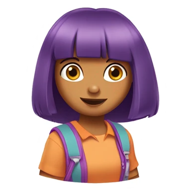 Dora the explorer sticker