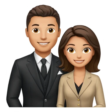 Ronaldo with georgina sticker