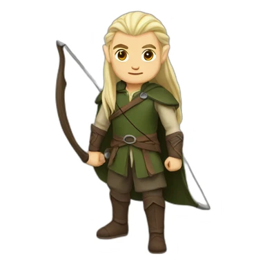 Legolas sticker