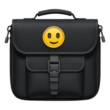 black military pouch sticker