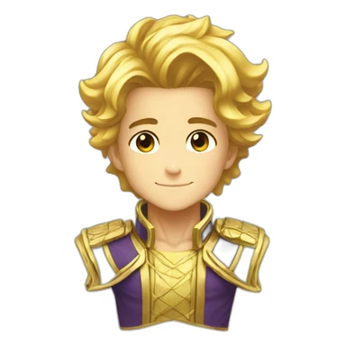 Golden experience stand jojo sticker