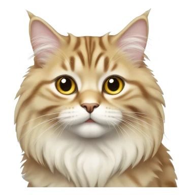 Siberian cat sticker