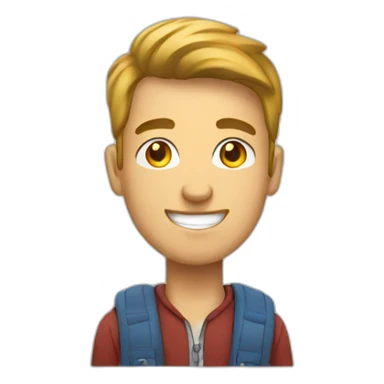 hostel male guest sticker