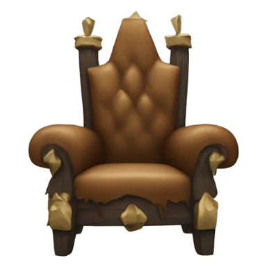 Brown Throne inspired by Kraven The Hunt sticker