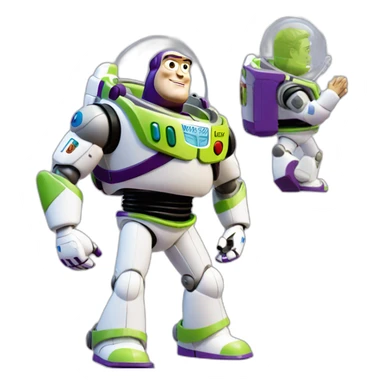 a-buzz-light-year-toy-story-upper-body sticker