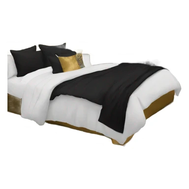 black and gold bedroom sticker