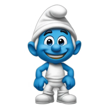 Smurfs sticker