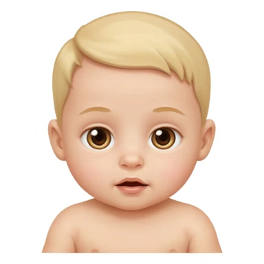 baby unique looking sticker