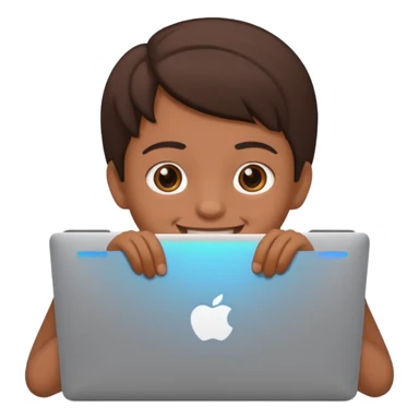 Mexican kid behind MacBook  sticker