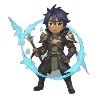 wanderer genshin impact sticker