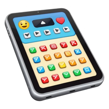 AAC device emoji sticker