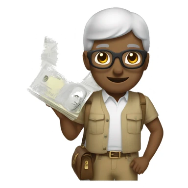 Ladrón con una bolsa 💰 sticker