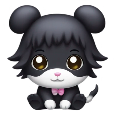 Kuromi Sanrio sticker
