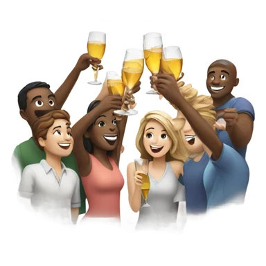 Cheers sticker