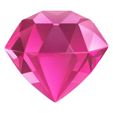 pink gem sticker