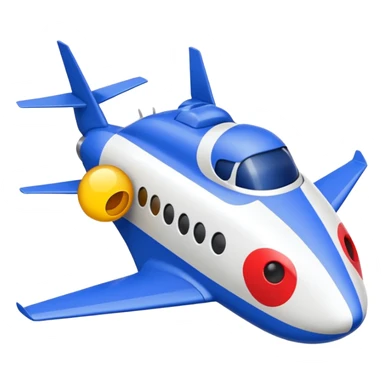 Inima mov cu trecere spre albastru si coada de drăcușor sticker