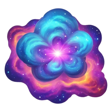  Nebula-Scenery-Deco sticker