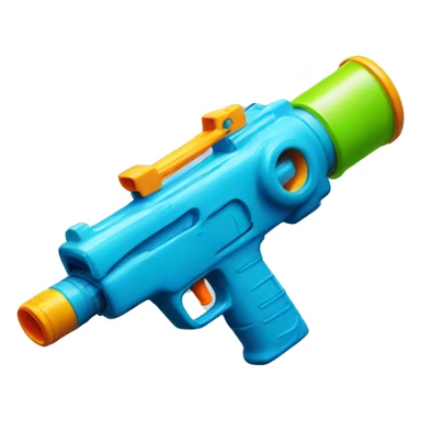 Water gun sticker