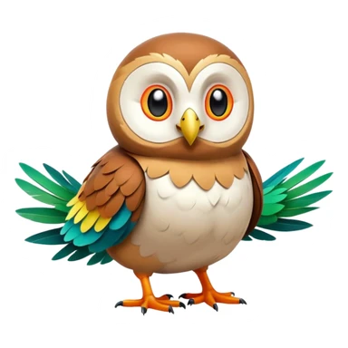 Rowlet (full body) sticker