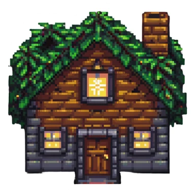 cozy house sticker
